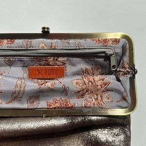Metallic Wallet Clutch